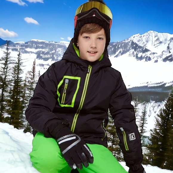 PHIBEE Ski Jacket WITH Hood UNISEX Size MED